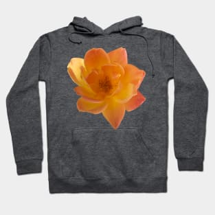 Orange Flower Hoodie